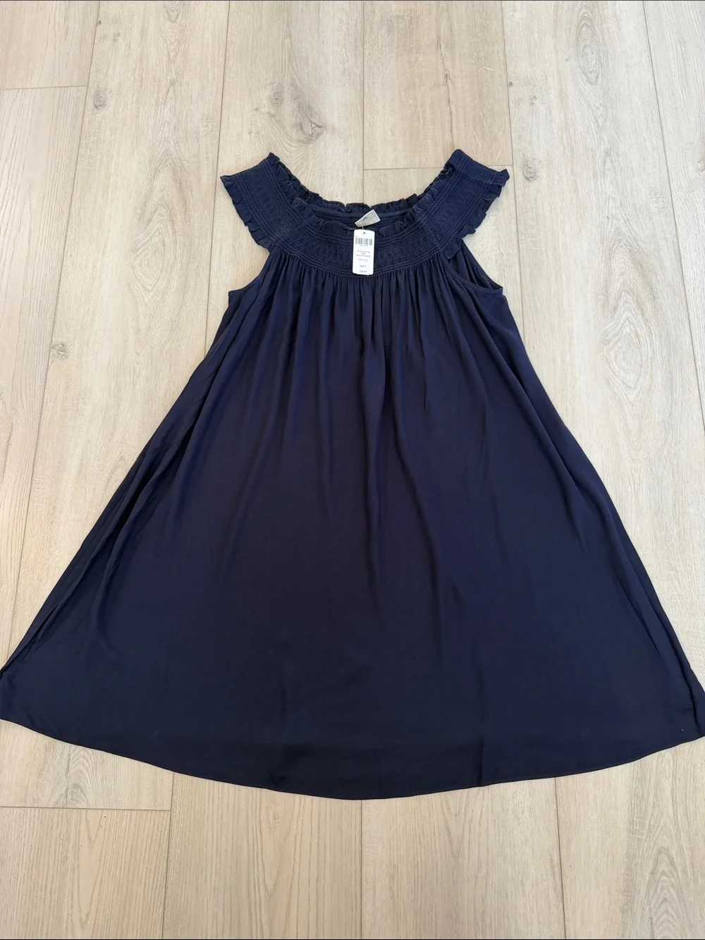 SOMA Nightfall Navy Smock Sleeve Sleepshirt NWT Size S